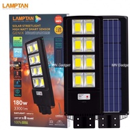 Lamptan แลมป์ตั้น โคมโซล่าเซล โคมไฟถนน โซล่าเซลล์ LED Solar Streetlight แลมตั้น รุ่น Genix 90W 180W 120W โคมไฟ