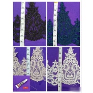 BORDER LACE TINGGI / PLAIN BORDER LACE (METER)