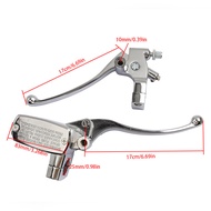 25mm Electroplated Left Clutch Handle Grip Brake Upper Pump Master Cylinder Suitable for Honda CB400
