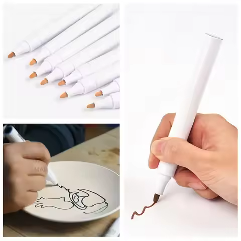 Pottery Art Underglaze Marker Pen Ceramic Pigment Ceramic DIY Painting Special Pen Dot Painting Craf