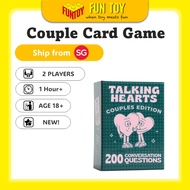 (FunToy SG) Talking Hearts - Fun & Thoughtful Conversation Card Game for Co - Card Game