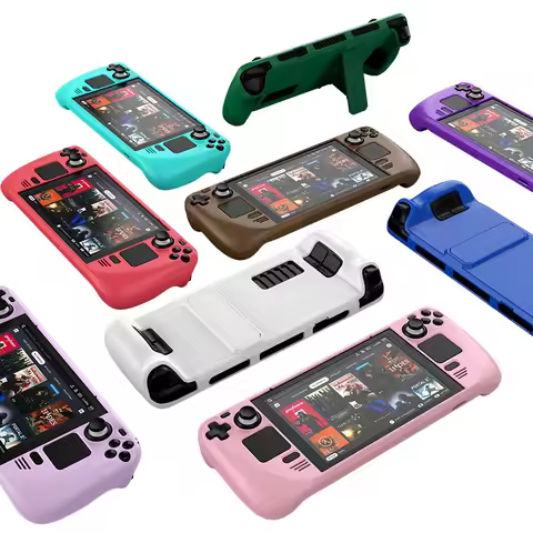(Hot Stock) New Colorful Protective Case For Steam Deck OLed Game Console Protective Cover ,For Stea