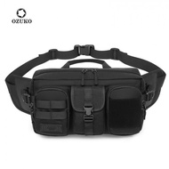 OZUKO 9449 Tas Selempang Chest Bag Anti Sobek Banyak Kantong 9.7 Inch