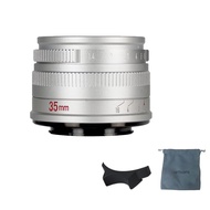 7artisans 35mm F1.4 Mark II APS-C Manual Focus Prime Lens Large Aperture Compatible with Canon EOS-M