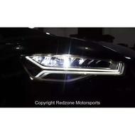 Audi A6 Facelift Head Lamp conversion