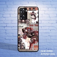 HP Glossy Case Oppo A57 2022 | A77S [MC67] Genshin Impact HD Pic Glitter Case | Case Oppo a57 2022hp