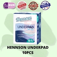 HENNSON UNDERPAD DRY BED 10PCS WIDE SUPREME 75X75