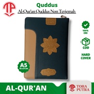 Alquran Pojok QUDUS Resleting A5 15x21 cm ( MENARA KUDUS ) alquran al quran quran POJOK tanpa terjemah tanpa tajwid warna Al Quddus qudus kudus menara kudus