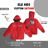 CAPTAIN AMERICA Custom Kids Jacket Design Custom Kids Jacket