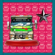 Star Bintang Emblem Chrome Plastic [UniChrome001¹]