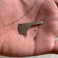 Zinc plate with lcd cover for iphone 8 plus original removed