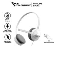 Alcatroz XP 1U/3U USB A Stereo Wired Headphone With Microphone