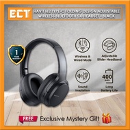 Havit I62 Type-C Folding Design Adjustable Wireless Bluetooth 5.0 Headset - Black / Blue / Gold / Wh