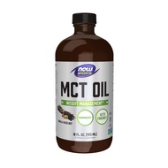 NOW Sports Nutrition, MCT (Medium-chain triglycerides) Oil, Vanilla Hazelnut, 16-Ounce 473 ml