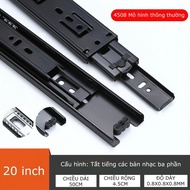 Bộ ray trượt ngăn kéo tủ 2 tầng