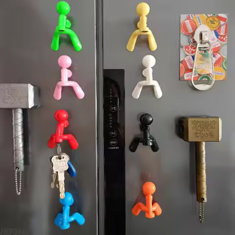 Fridge Magnet Hook Strong Magnet Hook Kitchen Storage Hook, Load-bearing Non-slip Hook Home Essentia