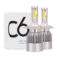 Set of 2 C6 LED Headlight bulbs