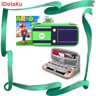 HIJAU Pouch Bag Nintendo Switch 2 / Switch OLED V2 Storage Carrying Bag Case Pouch Mario Luigi Green