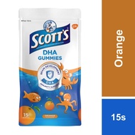 Scott's DHA Gummies Orange Flavour 15s