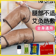 Electric Heated Knee Brace Wrap Support Therapeutic Electric Heating Pad Massage Herbal Pad 电加热艾绒护膝关