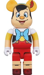 BE@RBRICK PINOCCHIO 100％ & 400％ Bearbrick PINOCCHIO 小木偶皮諾丘