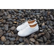 (IN STOCK) รองเท้า - Archibalds รุ่น Classic White Cobbler - Archibalds ผ้าใบหนังแท้ สีขาว ชาย/หญิง