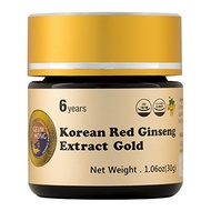 GeumHong Korean Red Ginseng Extract Gold - Very HIGH Potency 6-Year Grown 100% Red Ginseng Extract -