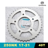 CFMOTO 250NK 250SR 40T/41T Rear Sprocket Chain Wheel 14T Drive Sprocket Front Chain Wheel Original g