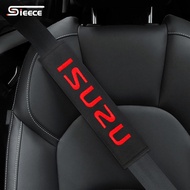 Sieece Car Seat Belt Cover Universal Car Cotton Safety Belt Shoulder Protection Strap For Isuzu Mux DMax Panther Hilander Traviz Alterra Trooper Crosswind