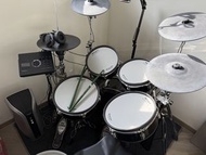 Roland VAD-306 連amp, headphone, iPad stand