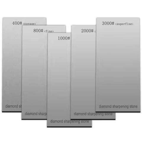 Diamond Knife Sharpener Grit 80-3000# Sharpening Stone Whetstone Professional Woodwork Knive Grindin