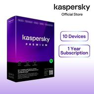 Kaspersky Premium | 10 Devices 1 Year | Anti-Phishing & Firewall | Unlimited VPN | Password Manager
