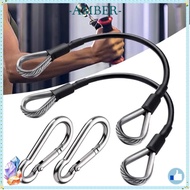 AMBER 2Pcs Wire Rope, Multifunctional Home Gym Accessories Gym Cable Extension,  Durable Tricep Rope