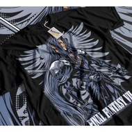 FF VII Final Fantasy 7 FF7 Trend Cosplay T-Shirt For Players Soft All Genders Anime Clothing