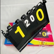 Sports Flipboard – Desktop Scoreboard – Badminton Table Tennis Scoreboard