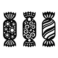 數碼 糖果 svg，糖果模板，糖果 eps，糖果 png，糖果激光切割，糖果切割文件