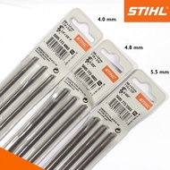 STIHL ตะไบเลื่อยโซ่ ตะไบ ตะไบกลม ตะไบหางหนู มี3ขนาด 4.04.85.5 มิล