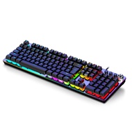 FIREWOLF 104 key Wired Mechanical  Gaming keyboard with RGB Backlight  G900