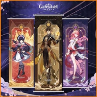 HK2 Genshin Impact Poster Hanging Tartaglia Ganyu Anime Drawing Painting Adornment Home Decor Wall A