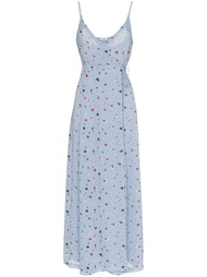 GANNI dainty georgette crepe wrap dress-S