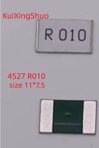 10PCS STE4527C5W0R010F 5W 4527 SMD Sampling Alloy Resistor 0.01R 10mR R010 R015 R020 R022 R025 R030 