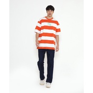 ARNOLD PALMER Men's White Striped Short Sleeve T-Shirt - P-EEBJ09 (2 COLORpilihan)