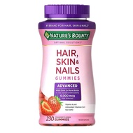 Bounty Hair Nails Biotin Vitamins 230 Gummy Hair  Nails Biotin Vitamin Collagen