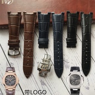 Substitute Baida Purley Watch Strap Genuine Leather Parrot Screw Strap 5712G 5711 Notch 13 Bracelet 