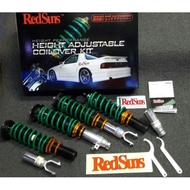 Can service & hi low soft hard 32 step~ fullset RedSuns adjustable absorber honda accord sv4 & sm4 -