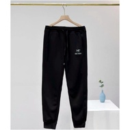 Ready Stock Arcteryx Classic Print Sweatpants Men's & Women's Loose Fit Casual Plus Size Cotton Pant