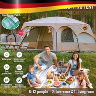 origin logo khemah unta Camel tent besar 8-12 Person Large Camping Tent Family Tent For outdoor