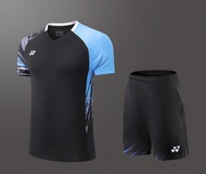 YY ชุดเสื้อกีฬาแข่งโต๊ะปิงปองระบายอากาศได้ดีและแห้งเร็ว2097 (เสื้อ + กางเกงขาสั้น)