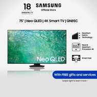 Samsung 75” QN85C QLED 4K Smart TV (2023), 4 Ticks