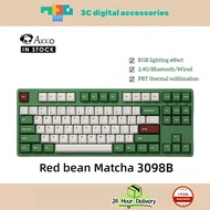 AKKO Red Bean Matcha 3098 Tri-Mode RGB Mechanical Keyboard Gaming Office Typing